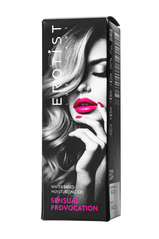 Изображение Erotist Lubricant Увлажняющий гель-смазка Erotist SENSUAL PROVOCATION (Чувственная провокация), 30 мл