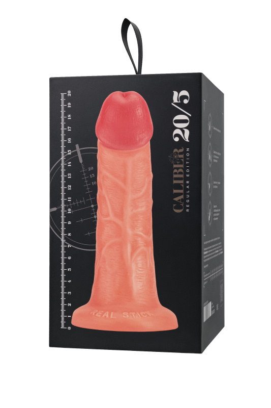 Фото RealStick Caliber Фаллоимитатор реалистичный, RealStick CALIBER, 20 см, Ø5
