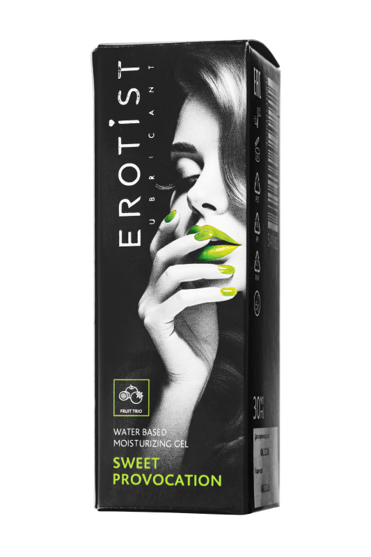 Erotist Lubricant Съедобный гель Erotist SWEET PROVOCATION: FRUIT TRIO (со вкусом киви, граната и яблока), 30 мл — купить в Минске Фото Erotist Lubricant Съедобный гель Erotist SWEET PROVOCATION: FRUIT TRIO (со вкусом киви, граната и яблока), 30 мл