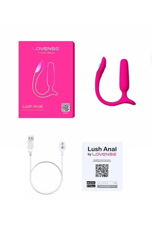 Изображение  Анальный вибратор с клиторальной стимуляцией LOVENSE Lush Anal