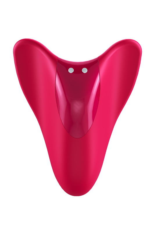 Изображение  Универсальный вибромассажер Satisfyer High Fly, силикон, красный