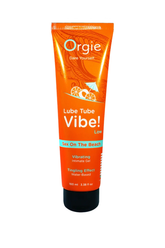 Интимный гель с легким эффектом вибрации ORGIE Vibe! Low - Sex On The Beach на водной основе, 100 мл — купить в Минске Изображение Интимный гель с легким эффектом вибрации ORGIE Vibe! Low - Sex On The Beach на водной основе, 100 мл