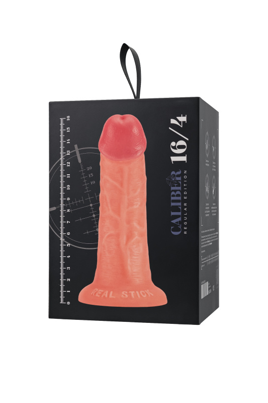 Фото RealStick Caliber Фаллоимитатор реалистичный, RealStick CALIBER, 16 см, Ø4