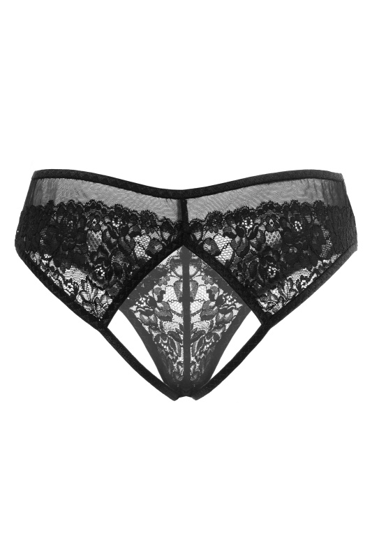 Erolanta Lingerie Эротические трусики Erolanta Magali, черный (50-52) в пакете