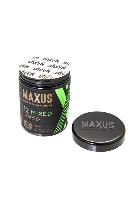 Фото Maxus Презервативы Maxus Mixed, набор, латекс, 12 шт.