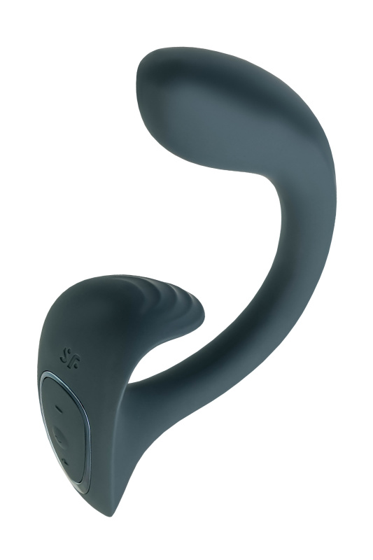 Изображение Satisfyer, Германия Вагинально-клиторальный вибратор Satisfyer G for Goddess 1, темно-серый, 27 см