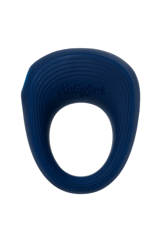 Фото NINGHAI COUNTY JIMEITE ELECTRONICS CO., LTD, адрес: №18, 8th Jinshan road, Ningbo, Китай Эрекционное кольцо на пенис Satisfyer Rings, силикон, синий 5,5 см.