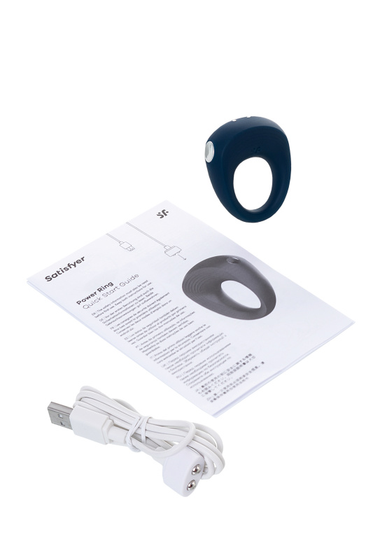 Фото NINGHAI COUNTY JIMEITE ELECTRONICS CO., LTD, адрес: №18, 8th Jinshan road, Ningbo, Китай Эрекционное кольцо на пенис Satisfyer Rings, силикон, синий 5,5 см.