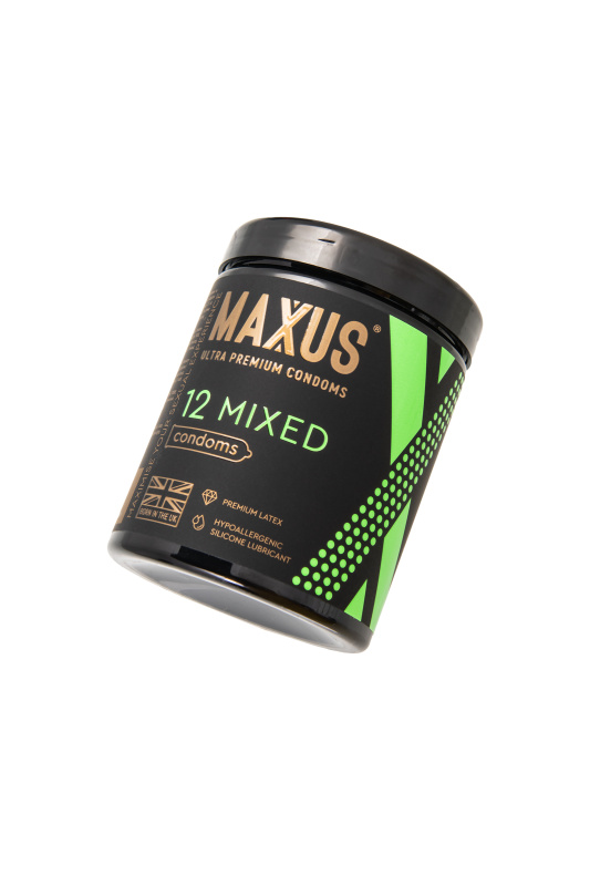 Фото Maxus Презервативы Maxus Mixed, набор, латекс, 12 шт.