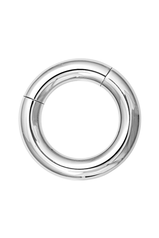 Фото  Кольцо на пенис Metal by TOYFA, серебряное, Ø 3,5 см