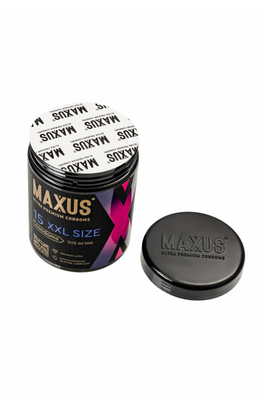 Изображение Maxus Презервативы Maxus XXL, латекс, увеличенный размер 15 шт.