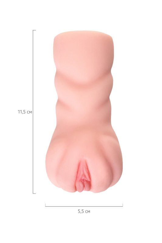 Фото  Реалистичный мастурбатор A-Toys by TOYFA Oh Yeah!, TPE, телесный,15 см