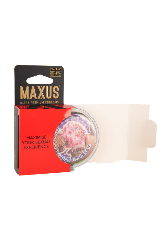 Фото Maxus Презервативы Maxus Sensitive, ультратонкие, латекс, пластиковый кейс, 3 шт.