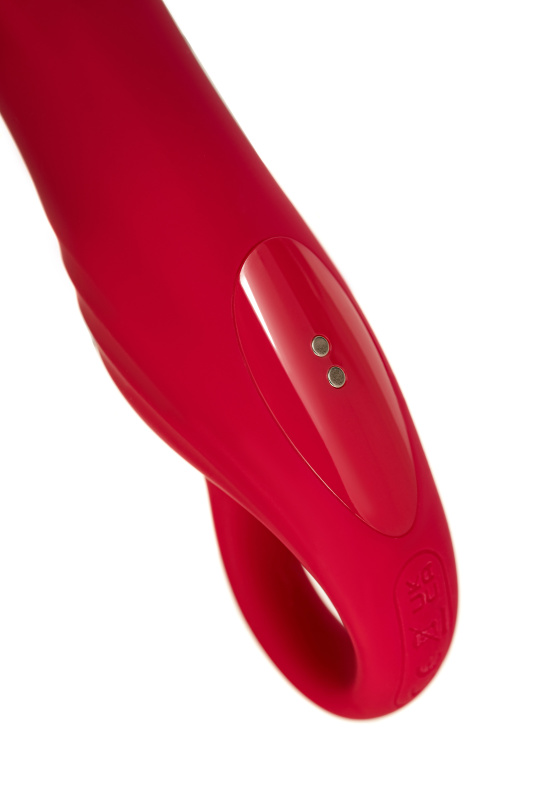 Flovetta by toyfa, Китай Стимулятор с двигающимся язычком Flovetta BEGONIA, силикон, розовый, 18,5 см — купить в Минске Фото Flovetta by toyfa, Китай Стимулятор с двигающимся язычком Flovetta BEGONIA, силикон, розовый, 18,5 см