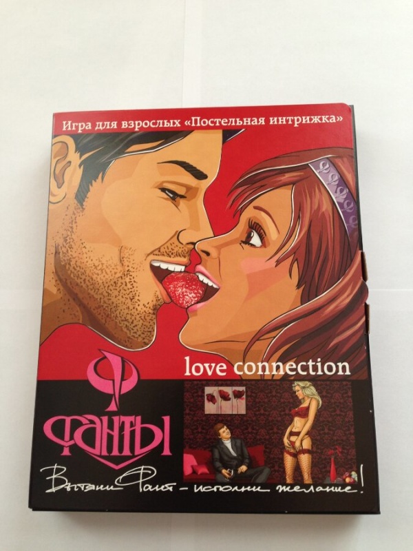 Изображение  Игра настольная Фанты Постельная интрижка