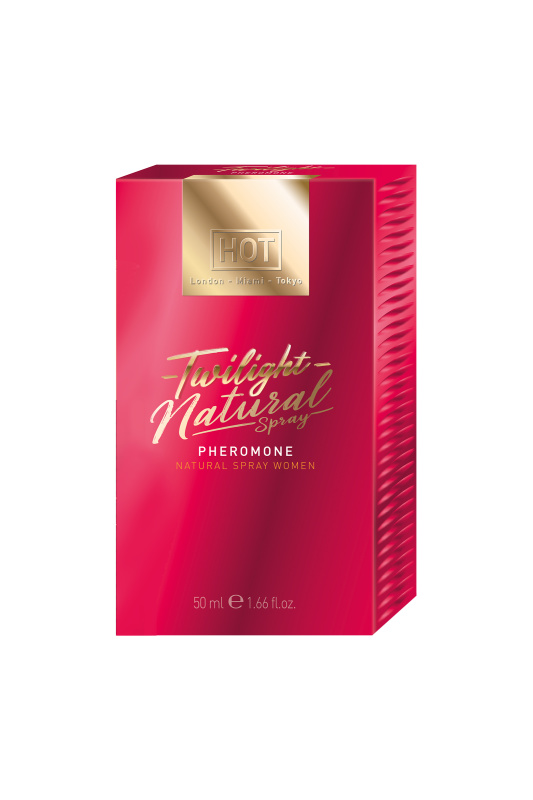 Hot Productions, Австрия Натуральный феромон HOT Twilight Natural Spray, для женщин, 50 мл — купить в Минске Фото Hot Productions, Австрия Натуральный феромон HOT Twilight Natural Spray, для женщин, 50 мл
