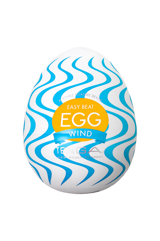 Фото Tenga, Япония Нереалистичный мастурбатор TENGA Wonder Wind, TPE, белый, 6,1 см