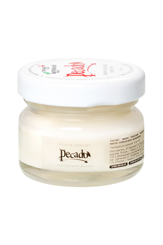 Фото PECADO B.D.S.M Массажная свеча Pecado BDSM, Peach yogurt 35мл.