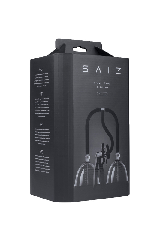 Фото Saiz Помпа для груди SAIZ Premium - Small, ABS пластик, черный, 60 см