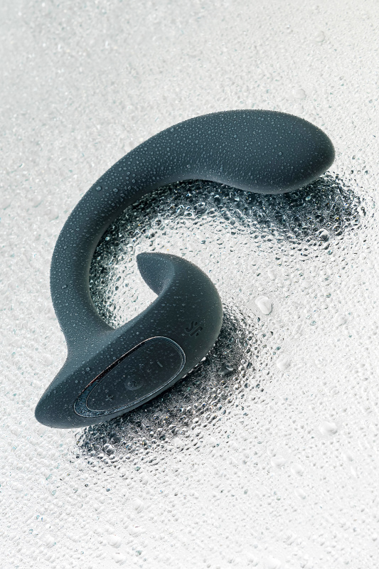 Изображение Satisfyer, Германия Вагинально-клиторальный вибратор Satisfyer G for Goddess 1, темно-серый, 27 см