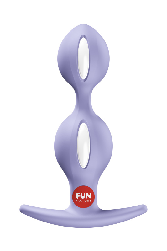Fun Factory, Германия Анальный стимулятор Fun Factory B Balls Duo, силикон, сиреневый, 15 см — купить в Минске Изображение Fun Factory, Германия Анальный стимулятор Fun Factory B Balls Duo, силикон, сиреневый, 15 см