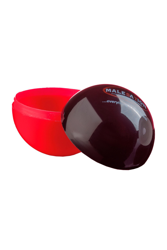 Фото  Нереалистичный мастурбатор - шар MALESATION Lucky Ball type 2, TPE, белый