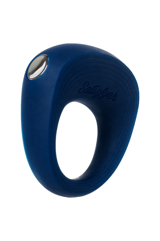 Фото NINGHAI COUNTY JIMEITE ELECTRONICS CO., LTD, адрес: №18, 8th Jinshan road, Ningbo, Китай Эрекционное кольцо на пенис Satisfyer Rings, силикон, синий 5,5 см.