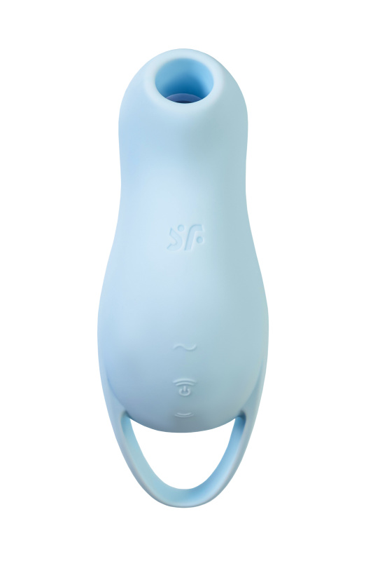 Satisfyer, Германия Вакуум-волновой стимулятор клитора с вибрацией Satisfyer Pocket Pro 1, силикон, голубой, 13,9 см — купить в Минске Изображение Satisfyer, Германия Вакуум-волновой стимулятор клитора с вибрацией Satisfyer Pocket Pro 1, силикон, голубой, 13,9 см