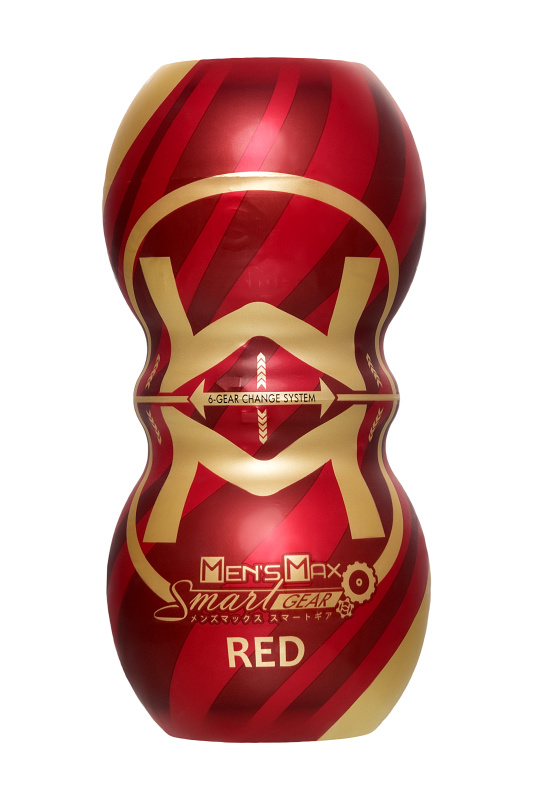 Изображение MensMax Мастурбатор нереалистичный MensMax Smart Gear RED, TPE, белый, 15 см