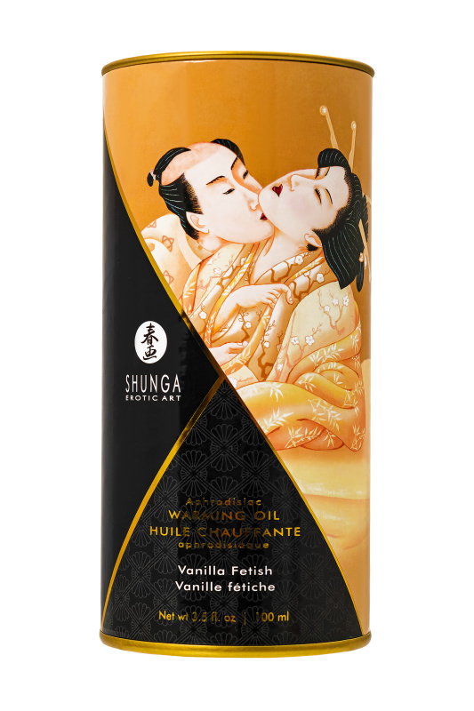 Shunga, Канада Масло массажное для тела Shunga «Ванильный фетиш»(Vanilla Fetish),разогревающее,100мл — купить в Минске Фото Shunga, Канада Масло массажное для тела Shunga «Ванильный фетиш»(Vanilla Fetish),разогревающее,100мл
