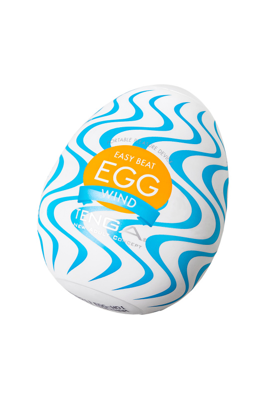 Фото Tenga, Япония Нереалистичный мастурбатор TENGA Wonder Wind, TPE, белый, 6,1 см