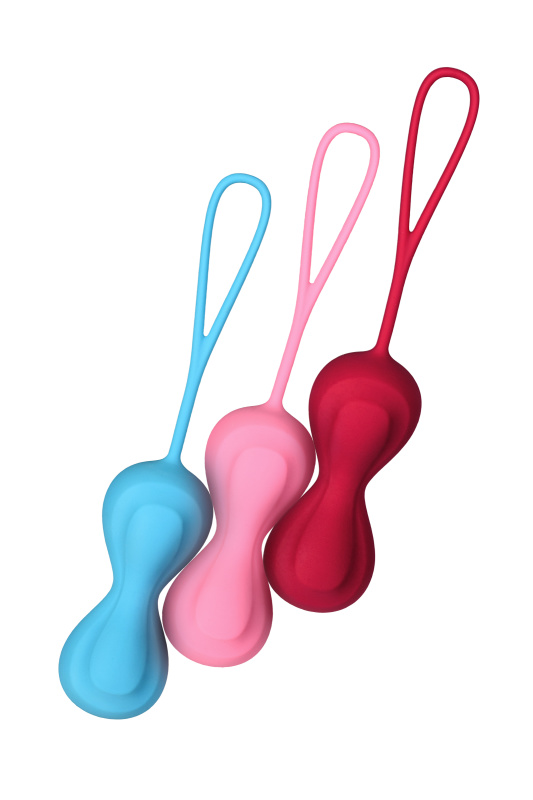 Satisfyer, Германия Набор вагинальных шариков Satisfyer Balls C02 Double, силикон, ассорти, Ø 3,2 см. — купить в Минске Изображение Satisfyer, Германия Набор вагинальных шариков Satisfyer Balls C02 Double, силикон, ассорти, Ø 3,2 см.