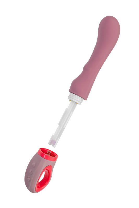 Фото Flovetta by toyfa, Китай Вибратор Flovetta ROSE, силикон, розовый, 19 см