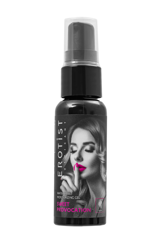 Изображение Erotist Lubricant Съедобный гель Erotist SWEET PROVOCATION: GRAPES (Сладкая провокация со вкусом винограда), 30 мл