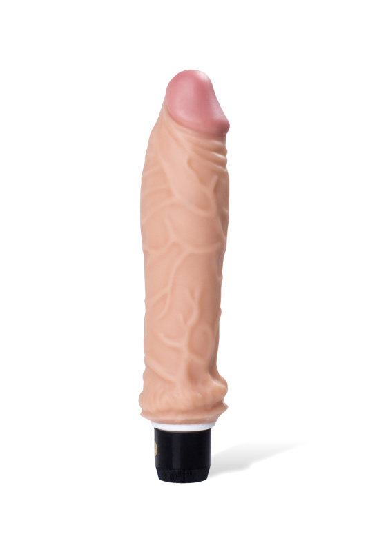 Изображение Attitude Solution Ltd Реалистичный вибратор A-Toys by TOYFA, PVC, телесный, 17 см