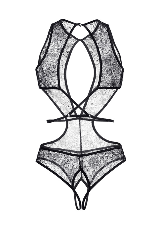 Фото Erolanta Lingerie Эротическое боди Erolanta Lydia, черный (42-44) в пакете